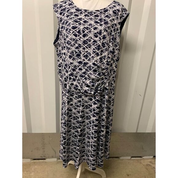NWT Perceptions Dress Business Casual Maxi Preppy Office Women’s Plus Size 20W - Picture 1 of 6